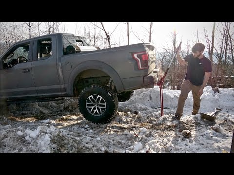 STUCK in the FORD RAPTOR - Off Roading Gone Wrong