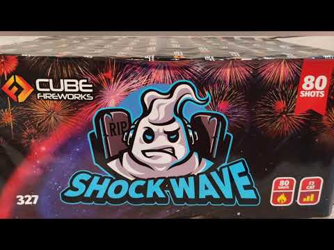 Cube Fireworks - Shockwave - UK Landed Footage 2023
