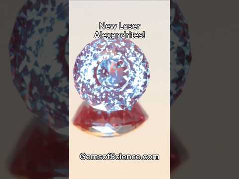 Laser Alexandrites are up on Gems of Science! #alexandrite #laser #gems #gemstone #science
