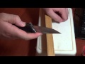 Тест ножа - Тест замка Kershaw Drone 
