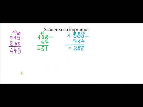 Scăderea cu trecere peste ordin