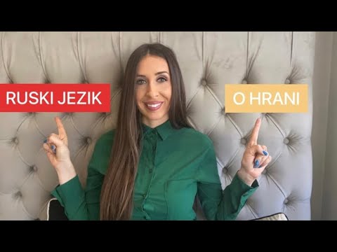Ruski jezik - razgovor o HRANI, osnovna pitanja i odgovori
