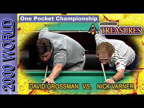NICK VARNER vs DAVID GROSSMAN - 2000 World One Pocket Championship