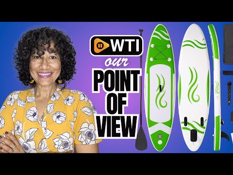 Paddle Board 10’x30’’ Inflatable Stand Up Paddle Board - WTI product video review