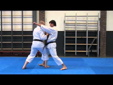 Kihon Kumite 8 - With special emphasis on the use of the elbow