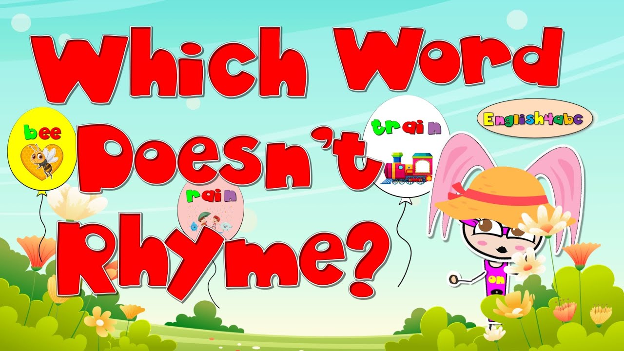 Which Word Doesn't Rhyme? / Phonics Mix!
