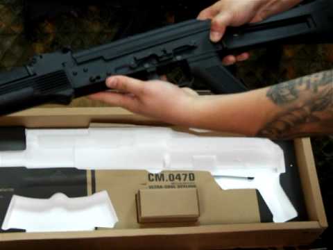 TANIEMILITARIA.PL - PREZENTACJA MODELU ASG AK-105 (CM.047D) FIRMY CYMA