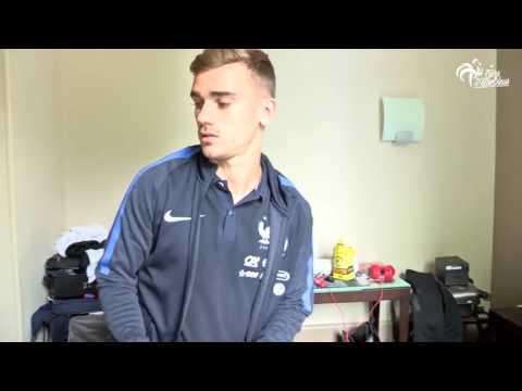 Une journée avec Antoine Griezmann à Clairefontaine