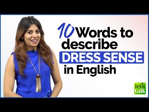 誰かのドレスセンスについて話す｜英単語レッスン（初級・上級編 (Talking about someone’s DRESS SENSE | English Vocabulary Lesson for Beginners & Advanced Level |)