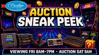 Auction Sneak Peek – Quality Items Arrive at Prestige Auctions! You Don't Want To Miss This One!