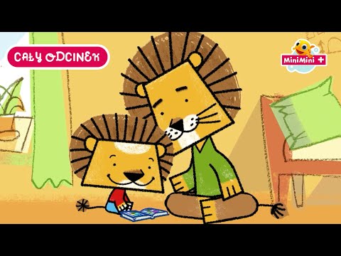 Dzielny Lew Eryk i sposób na naukę sprzątania! 🗄️| CAŁY ODCINEK | MiniMini+