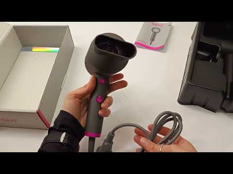 Фен для волос 2000 Вт с ионизацией мощный профессиональный электрический фен с холодным воздухом для дома и салона - фото 1 - id-p2900732913