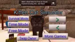 Kitten Cat Simulator 3D Craft videosu