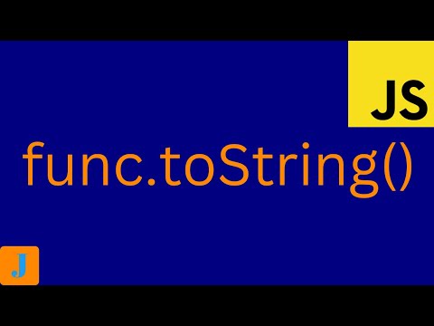 The Tostring Function In Java Script