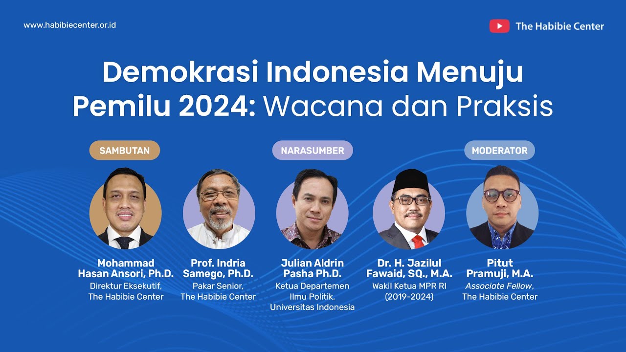 Demokrasi Indonesia Menuju Pemilu 2024: Wacana dan Praksis
