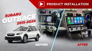 Subaru Outback (2015–2020) Head Unit Install