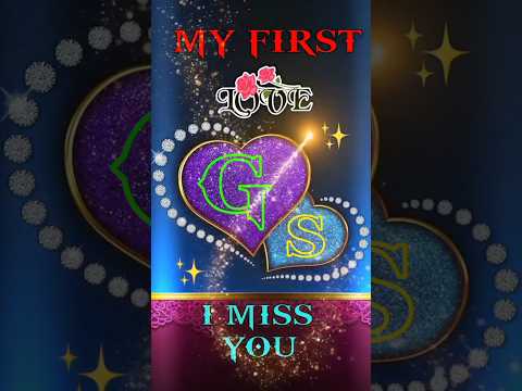 #GS Couple Name status ❤️||Name art status 🥀||WhatsApp status 🥰||2022#youtubeshorts #shorts