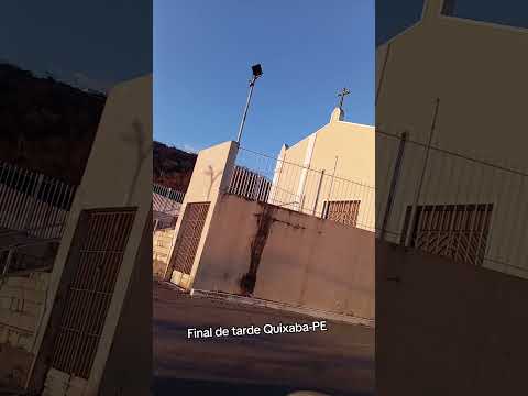final de tarde em Quixaba-PE