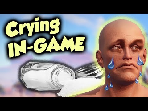 TOXIC KID starts CRYING when being RAIDED -  Rust