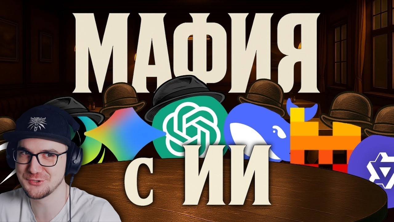 Я заставил 8 ИИ играть в Мафию, кто из них оказался лучшим? | Реакция
