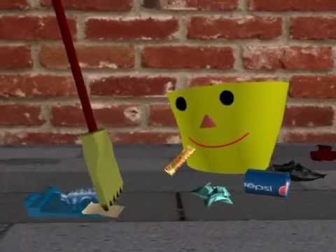 Use Dustbin (3D Experimental Animation Short Film)
