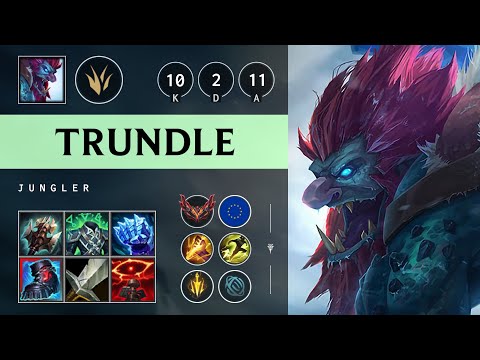 Trundle Jungle vs Sejuani - EUW Grandmaster Patch 25.05