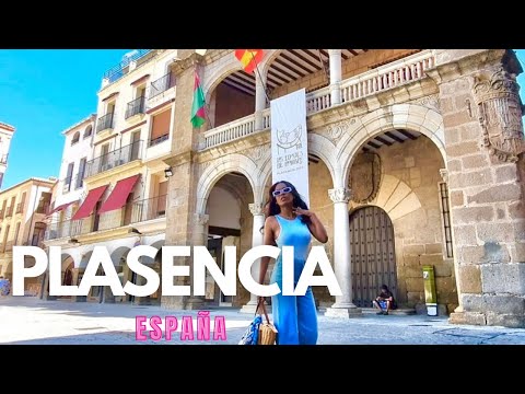 Centro histórico de PLASENCIA, España