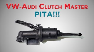VW MK5/6/Passat and Audi A3/TT/TTs/TTRS Clutch Master Removal/Install