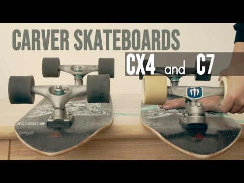 Try this one ep01 CX4 and C7 - Carver Skateboards SurfSkate | 이거 한번 타 보자 1 - 카버보드 랜드서핑 서프스케이트 스케이트보드