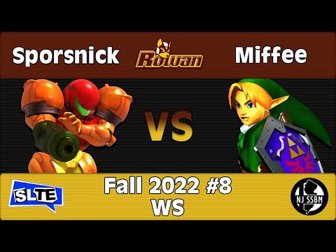 Rowan SSBM Fall 2022 #8: Sporsnick (Samus) Vs. Miffee (Link) - WS
