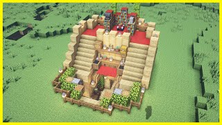 ⚒️ Minecraft Underground Base Tutorial ｜How to Build a Underground Base in Minecraft