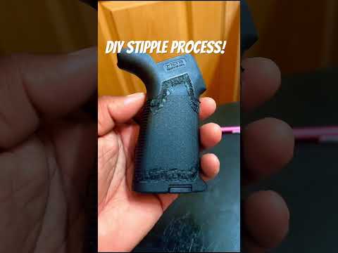 DIY Stipple Progression! #diy #stipple #shorts