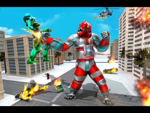 Monster Gorilla Rampage City Attack Animal Sim Part-1 | Gorilla Rampage City Attack Android GamePlay
