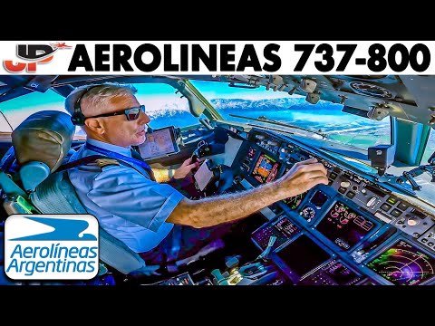 Roundtrip to the Andes in Aerolineas 737-800 cockpit
