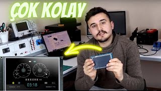 Nextion (Dokunmatik ekran ) nasıl program yükleriz ? -1