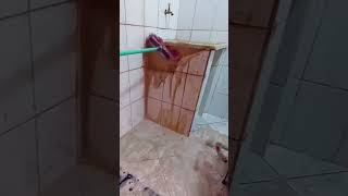 Rotina de limpeza da lavanderia #asmrlimpeza #limpezasatisfatoria #cleaning #rotina #asmrclean