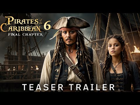 Pirates of the Caribbean 6: Final Chapter First Trailer 2024 | Jenna Ortega, Johnny Depp