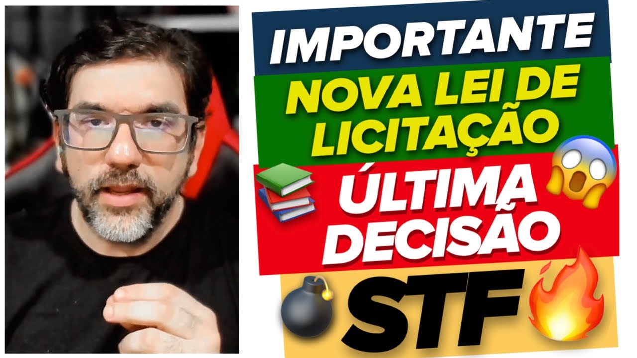 🔴😱 PRIMEIRA DECISÃO DO STF SOBRE A LEI 14133 - DISPENSA DE LICITAÇÃO EM EMERGÊNCIA - ADI 6890 🔴