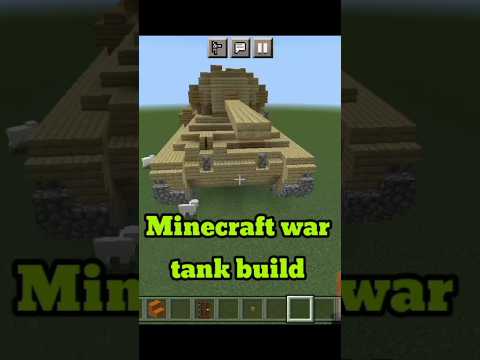 Sushant gamer - Minecraft war tips and trick | how to build war tank | #shorts #shortsvideo #minecraft #mcpe