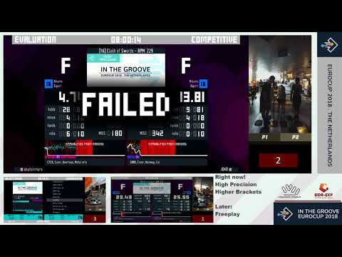 ITG EuroCup 2018 - High Precision - FULL TOURNAMENT (In The Groove)