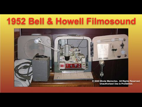 Weird But Fun | Bell and Howell Movie Projector (1952)