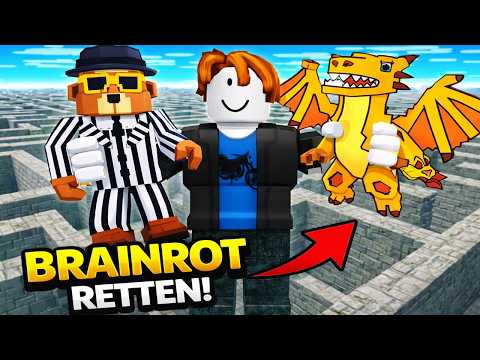 Wir müssen BRAINROT im LABYRINTH retten I Forza Hubi