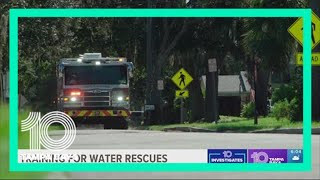 Pinellas County trains its firefighters for water extrications