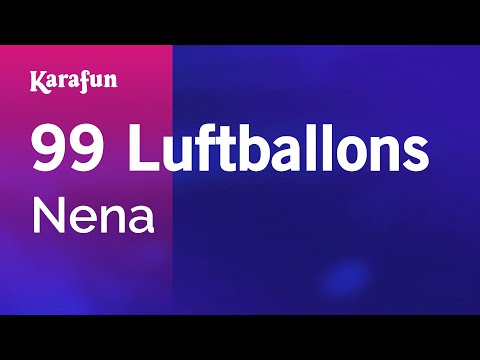 99 Luftballons - Nena | Karaoke Version | KaraFun