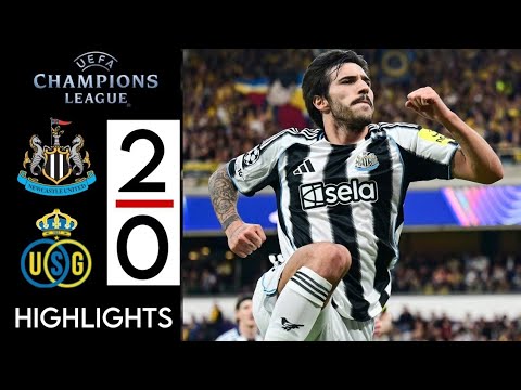 Newcastle vs Union Saint-Gilloise (2-0) HIGHLIGHTS | CHAMPIONS LEAGUE 2026