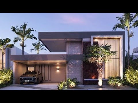 FACHADAS DE CASAS TÉRREAS MODERNAS: 70 INSPIRAÇÕES PARA VOCÊ!