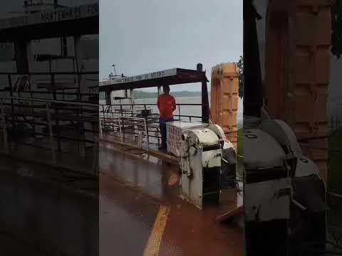 Pipes volta a realizar travessia de veículos pesados no Rio Tocantins entre Guaraí e Itapiratins