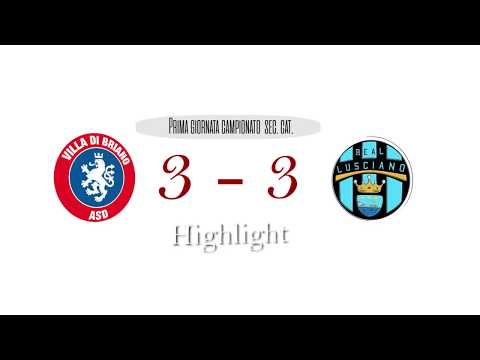 highligth villa di briano - lusciano 1 giornata campionato