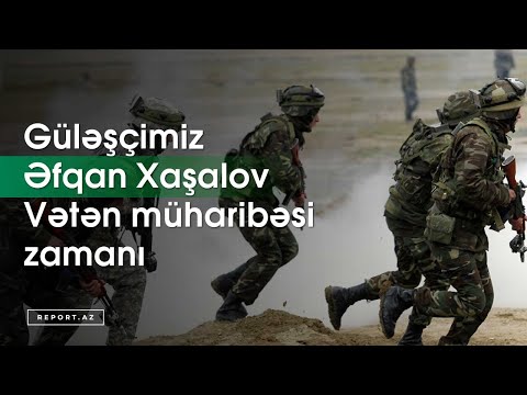 Güləşçimiz Əfqan Xaşalov Vətən müharibəsi zamanı