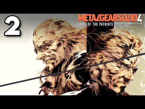 Metal Gear Solid 4 | The GREATEST Series of ALL TIME! Let's Play MGS4 Part 2